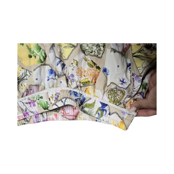 Anthropologie Maeve The Brooklin Printed Wide-Leg Pull-On Pants Size: S - Picture 5 of 7